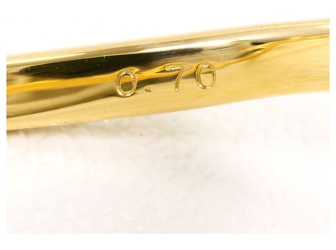 Autre Marque Anello fede in oro giallo 18K e diamanti D'oro - vista 6