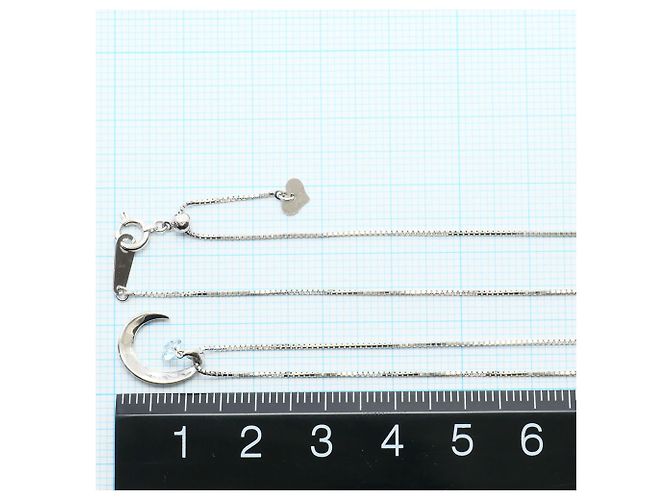 Autre Marque Collana in oro bianco 18K con diamante blu trattato D'oro - vista 5