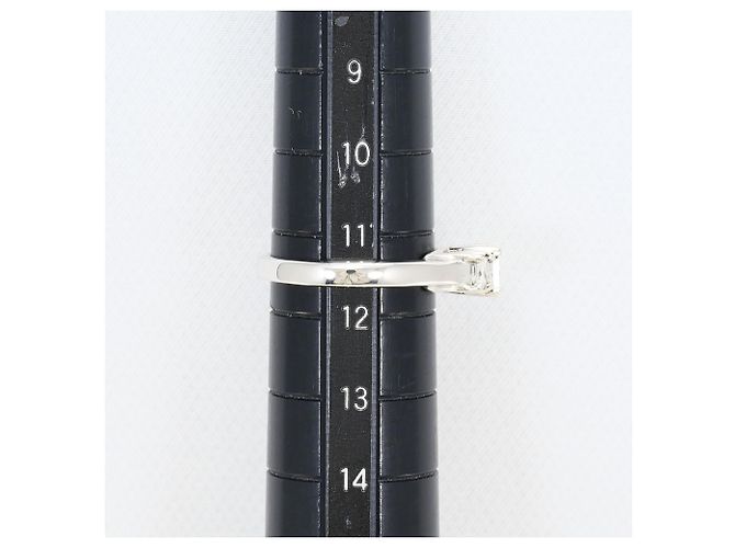 Autre Marque Ehering aus 14K Weißgold mit Diamanten Golden - Ansicht 7