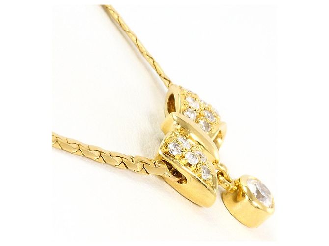 Autre Marque Collana in oro giallo 18K con diamante D'oro - vista 2