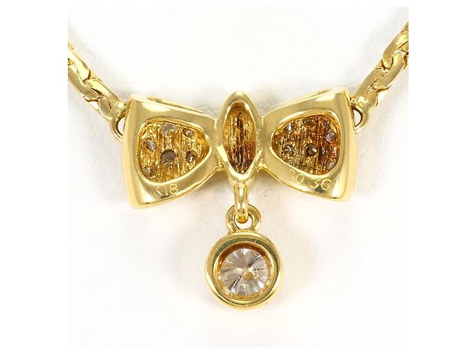 Autre Marque Collana in oro giallo 18K con diamante D'oro - vista 3