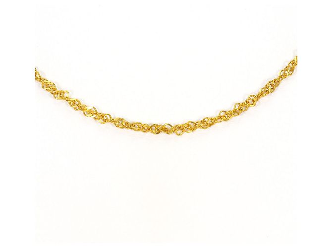 Autre Marque Collar de oro amarillo 24K Dorado - vista 3