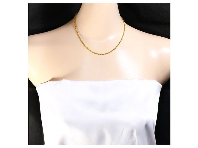 Autre Marque Collar de oro amarillo 24K Dorado - vista 5