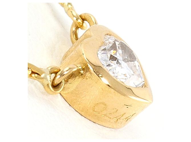 Autre Marque Collana in oro giallo 18K con diamante D'oro - vista 2