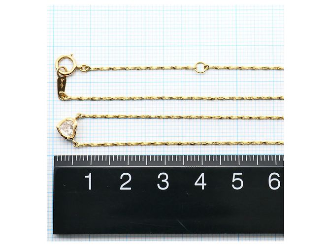 Autre Marque Collana in oro giallo 18K con diamante D'oro - vista 4