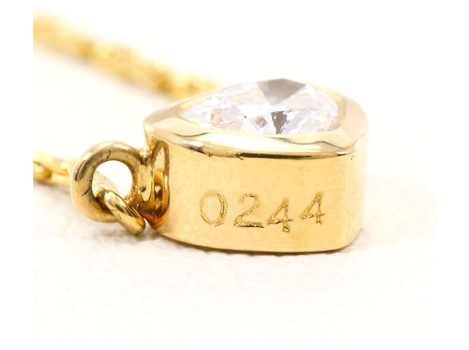 Autre Marque Collana in oro giallo 18K con diamante D'oro - vista 5