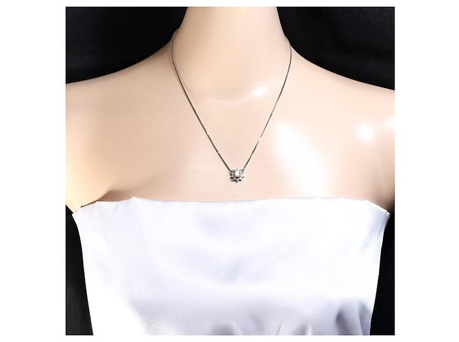 Autre Marque Collana in platino PT850 con diamante - vista 6