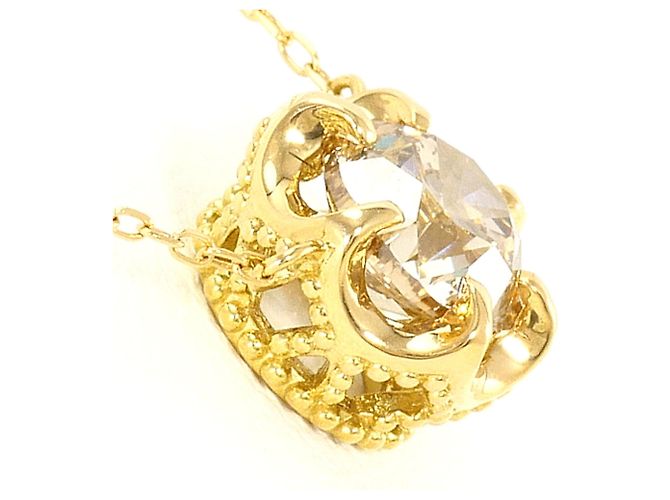 Autre Marque Collana in oro giallo 18K e diamanti brown D'oro - vista 2