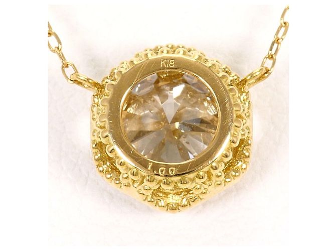 Autre Marque Collana in oro giallo 18K e diamanti brown D'oro - vista 3