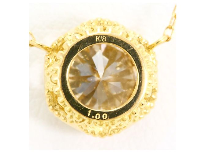 Autre Marque Collana in oro giallo 18K e diamanti brown D'oro - vista 4