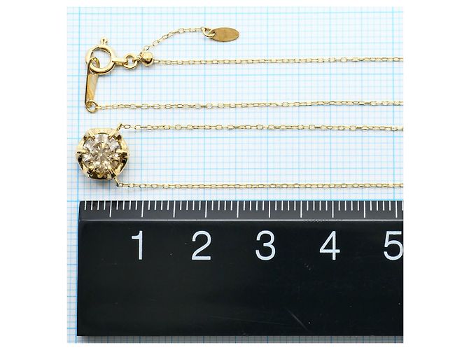 Autre Marque Collana in oro giallo 18K e diamanti brown D'oro - vista 5