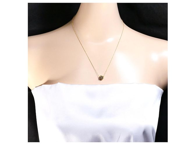 Autre Marque Collana in oro giallo 18K e diamanti brown D'oro - vista 6