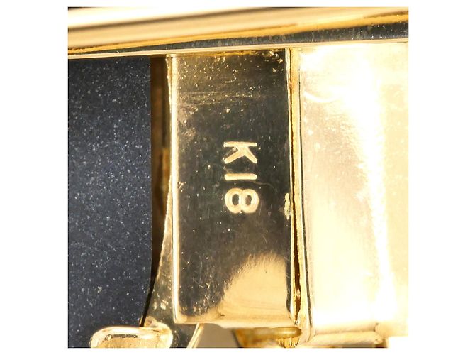 Autre Marque Collana in oro giallo 18K con onice Nero - vista 4