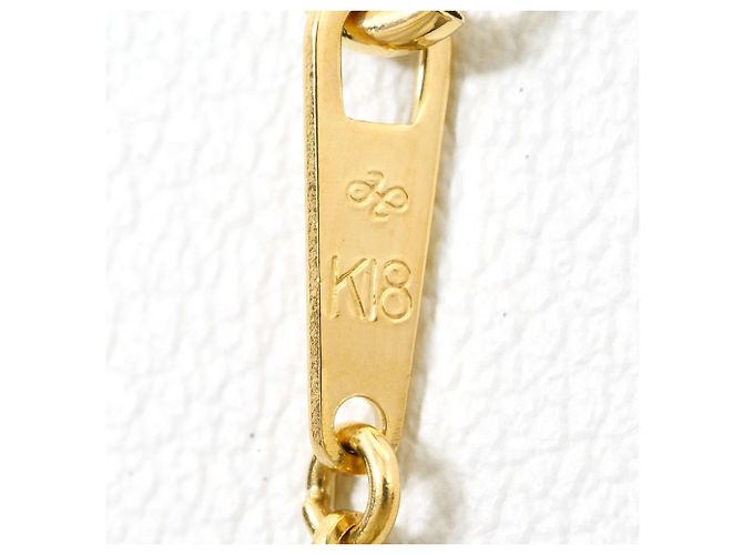 Autre Marque Collar de oro amarillo 18K con camafeo de concha Dorado - vista 4