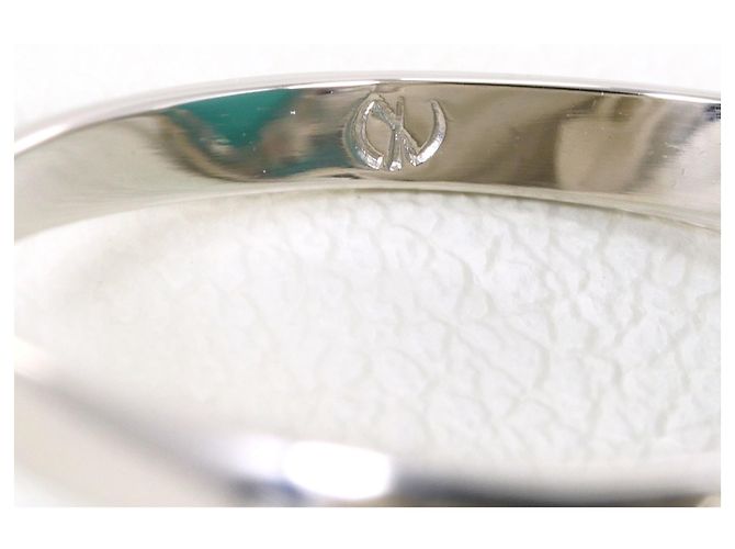 Autre Marque PT900 Platinbandring mit Türkis und Diamant - Ansicht 6