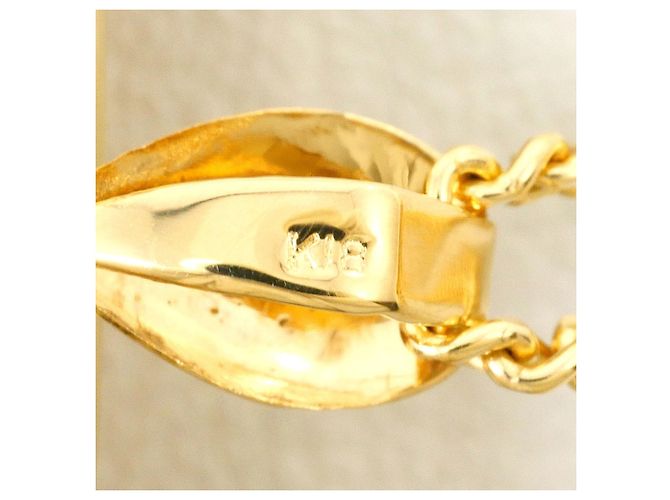 Autre Marque Collar de oro amarillo 18K con camafeo de concha Dorado - vista 4