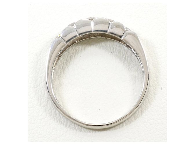 Autre Marque Platin-Ring mit Diamant - Ansicht 3