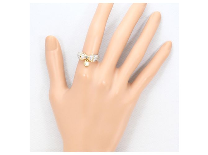 Autre Marque Anello fede elegante in oro 18K e platino D'oro - vista 7