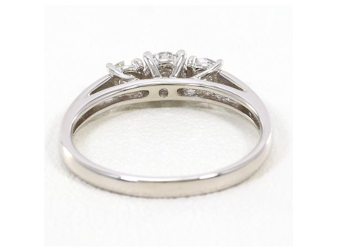 Autre Marque PT900 Platin-Bandring mit Diamant - Ansicht 4
