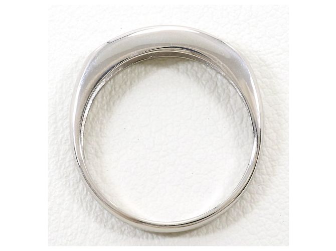 Autre Marque PT900 Platin-Bandring mit Diamant - Ansicht 3
