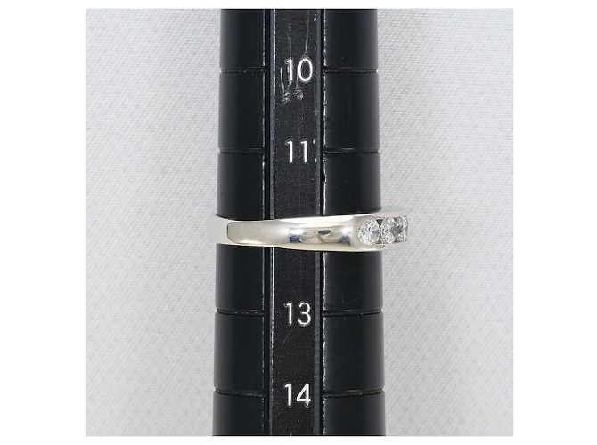 Autre Marque PT900 Platin-Bandring mit Diamant - Ansicht 8