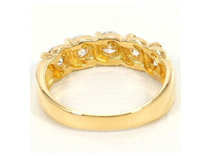 Autre Marque Ring aus 18K Gelbgold mit Diamant Golden - Ansicht 4