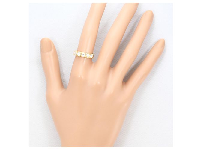 Autre Marque Ring aus 18K Gelbgold mit Diamant Golden - Ansicht 7