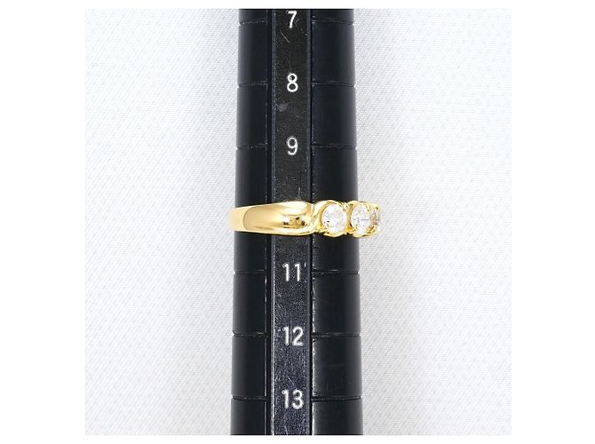 Autre Marque Ring aus 18K Gelbgold mit Diamant Golden - Ansicht 8