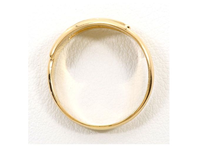 Autre Marque Ringband aus 18K Gelbgold mit Diamant Golden - Ansicht 3