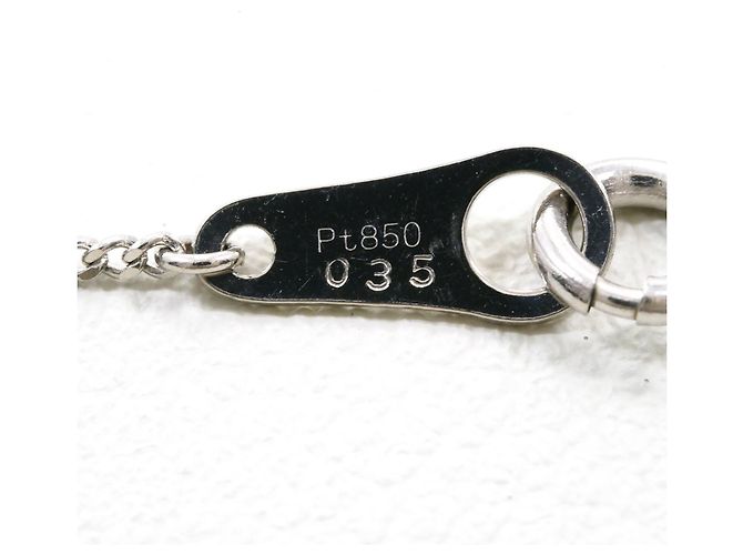 Autre Marque Collar de platino PT850 con diamante - vista 4