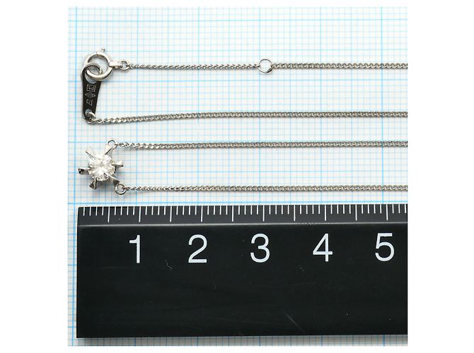 Autre Marque Collar de platino PT850 con diamante - vista 5