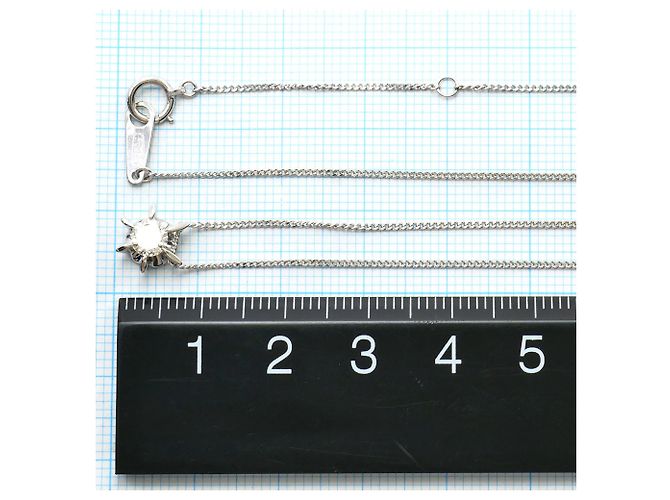 Autre Marque Collana in platino con diamante - vista 5