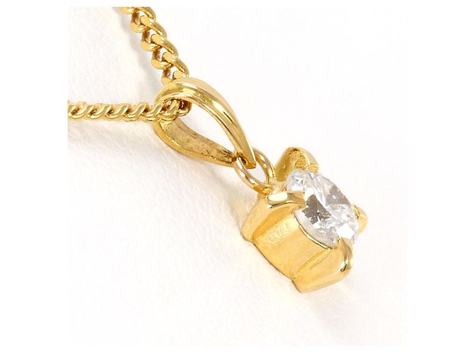 Autre Marque Collana in oro giallo 18K con diamante D'oro - vista 2