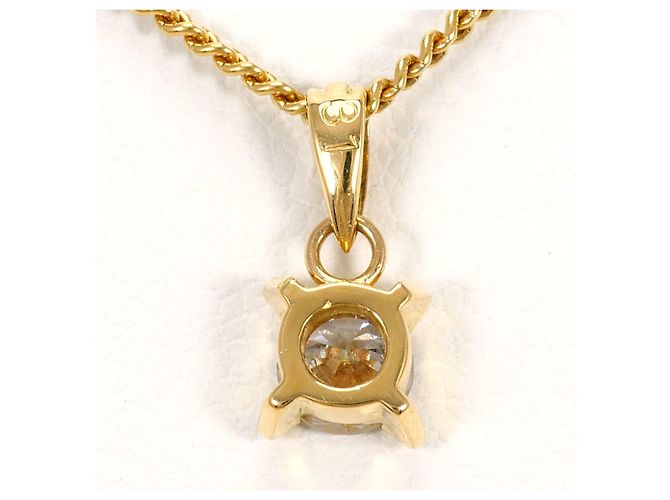 Autre Marque Collana in oro giallo 18K con diamante D'oro - vista 3