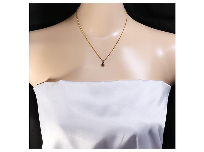 Autre Marque Collana in oro giallo 18K con diamante D'oro - vista 6