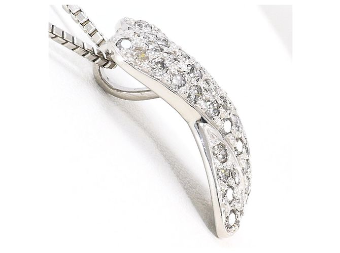 Autre Marque Collana in platino con diamante - vista 2