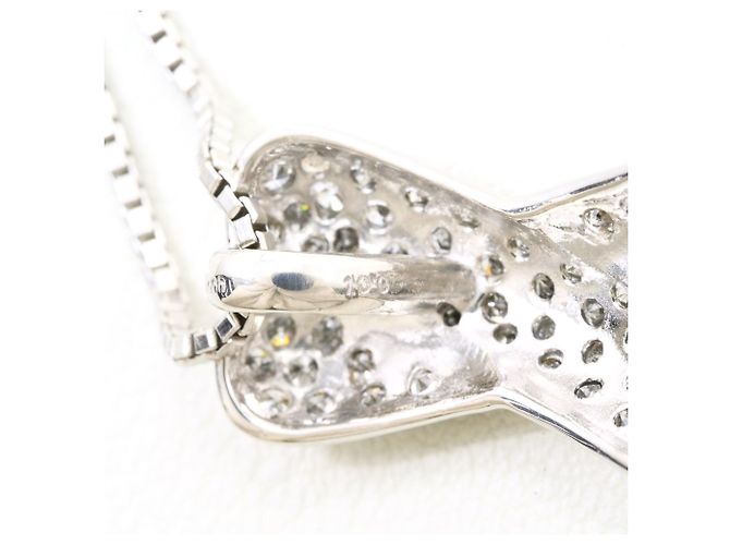 Autre Marque Collana in platino con diamante - vista 4