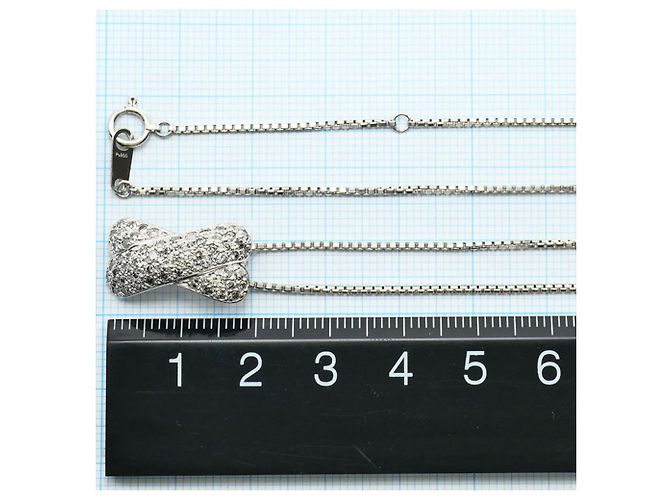 Autre Marque Collana in platino con diamante - vista 5