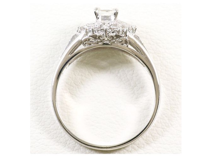 Autre Marque Platin-Diamant-Bandring - Ansicht 3