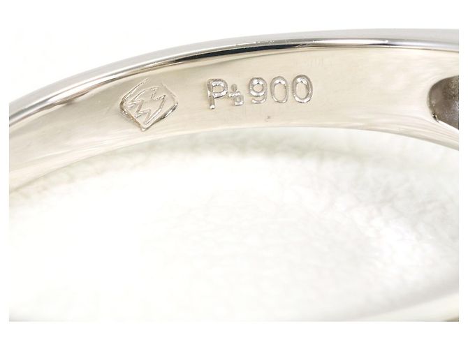 Autre Marque Platin-Diamant-Bandring - Ansicht 5