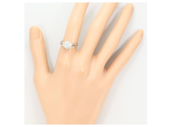 Autre Marque Platin-Diamant-Bandring - Ansicht 7