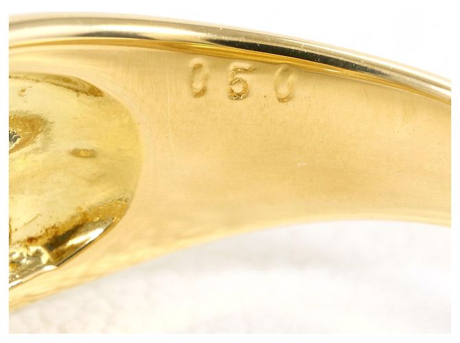 Autre Marque Anello a fascia elegante in oro 18K e platino D'oro - vista 6