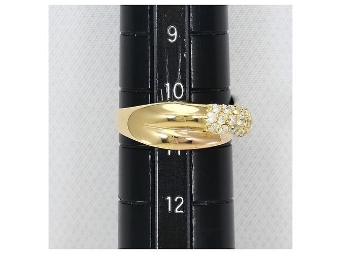 Autre Marque Anello a fascia elegante in oro 18K e platino D'oro - vista 8