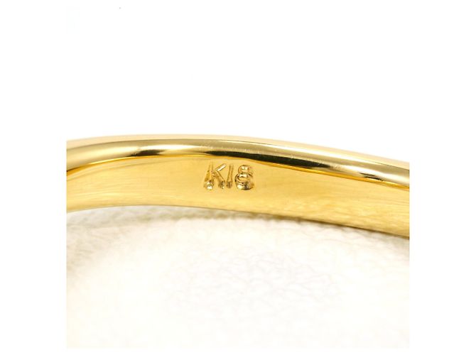 Autre Marque Ringband aus 18K Gelbgold mit Diamant Golden - Ansicht 5