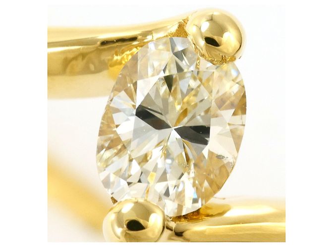 Autre Marque Anello fede in oro giallo 18K e diamanti D'oro - vista 2