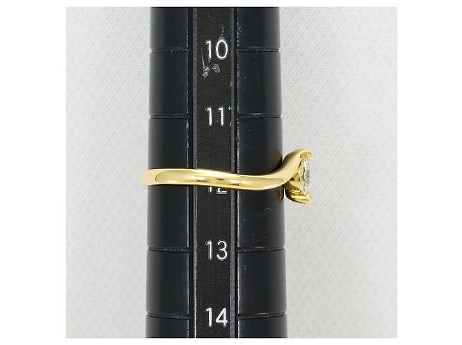 Autre Marque Anello fede in oro giallo 18K e diamanti D'oro - vista 8