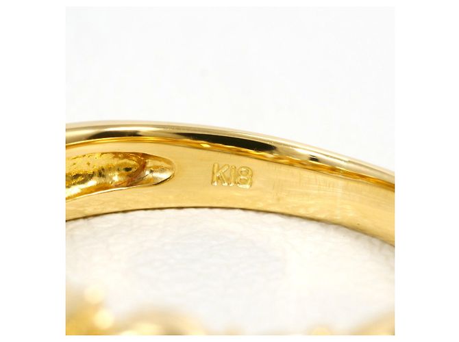 Autre Marque Anello fede in oro giallo 18K con diamanti D'oro - vista 5
