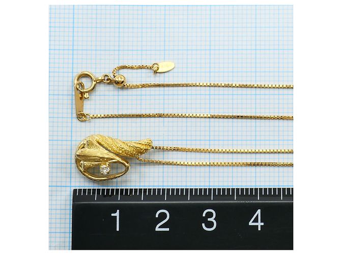 Autre Marque Collana in oro giallo 18K con diamante D'oro - vista 5