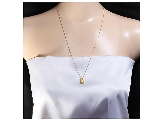 Autre Marque Collana in oro giallo 18K con diamante D'oro - vista 6