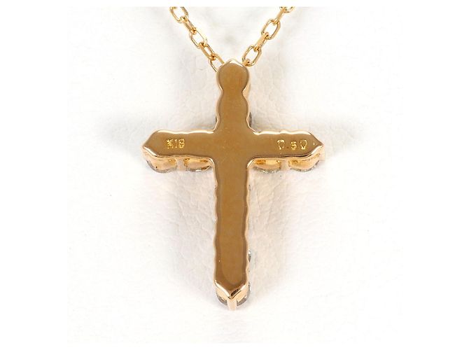 Autre Marque Collana in oro rosa 18K con diamante D'oro - vista 3